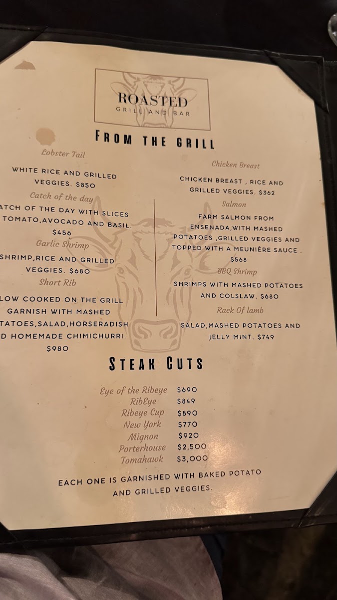 Roasted Grill & Bar Menu Photo 7