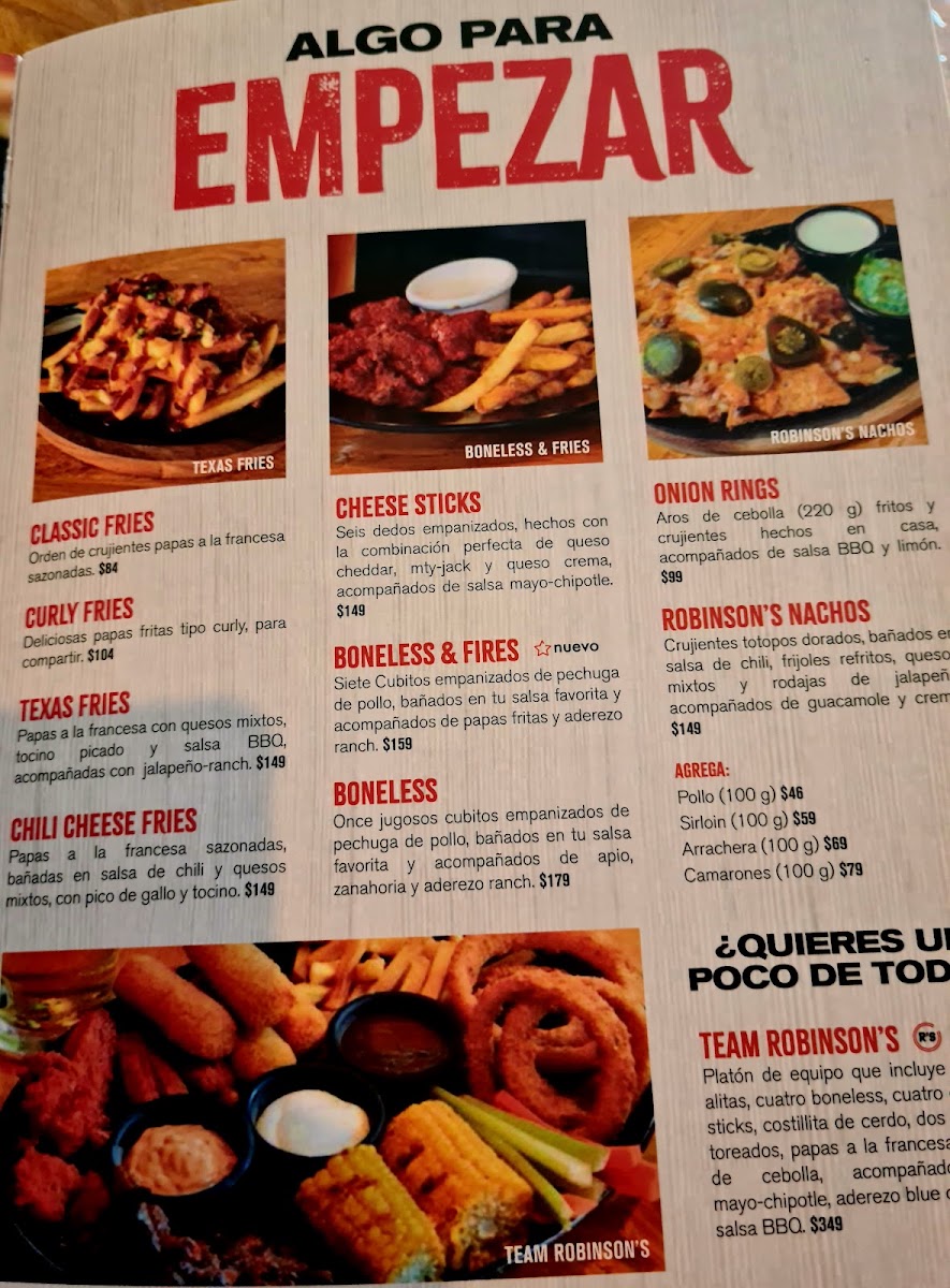 Robinson's Menu Photo 3