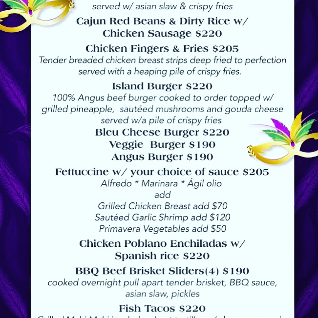 Rock 'n Java Cozumel Caribbean Bar & Grill Menu Photo 9
