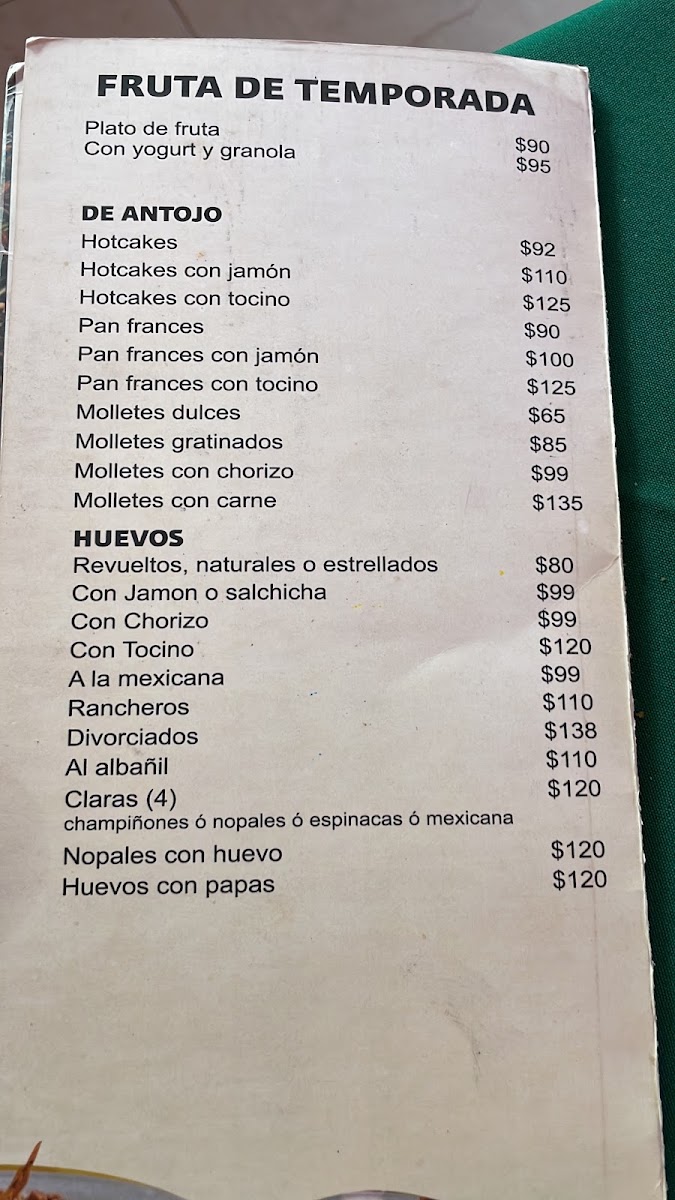 Rojo Canela Menu Photo 3