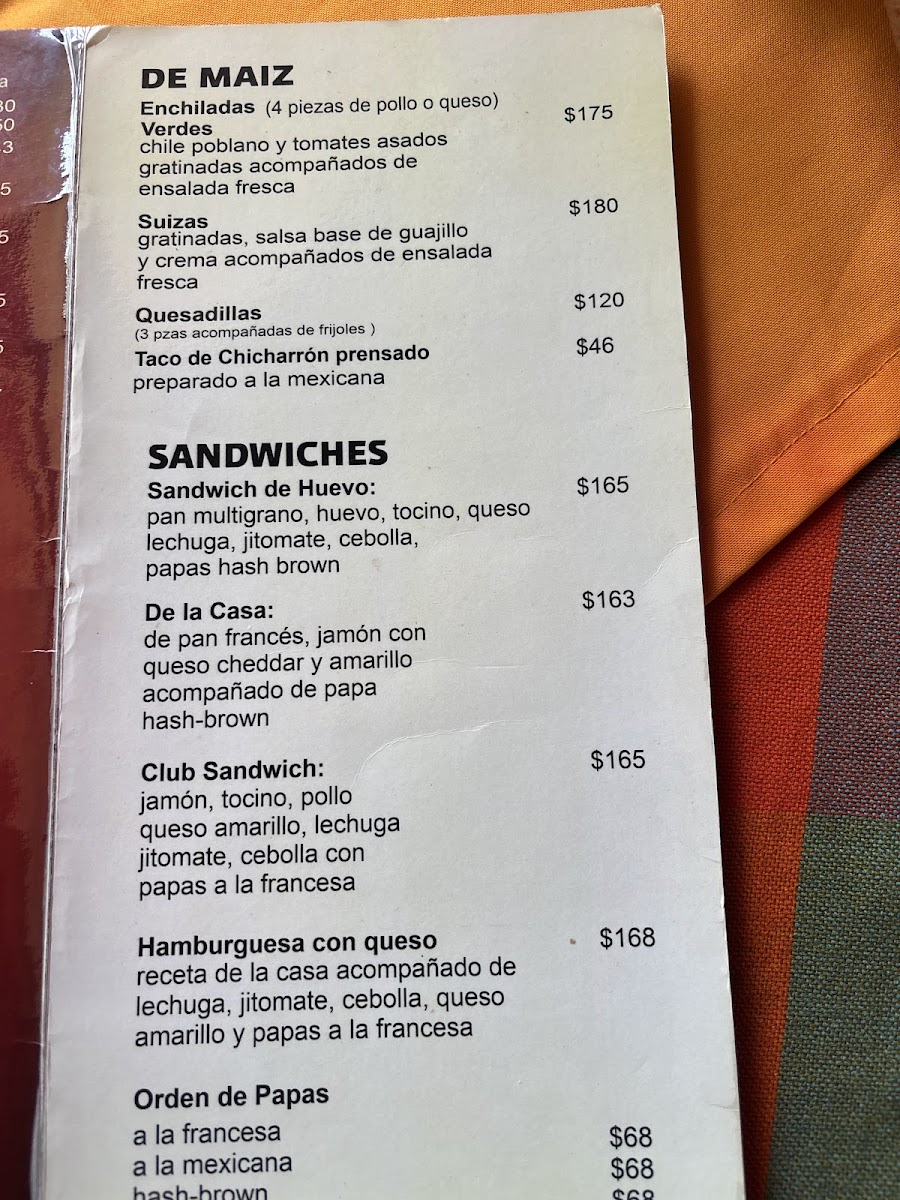 Rojo Canela Menu Photo 6
