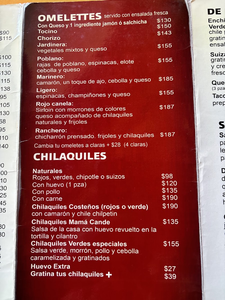 Rojo Canela Menu Photo 7
