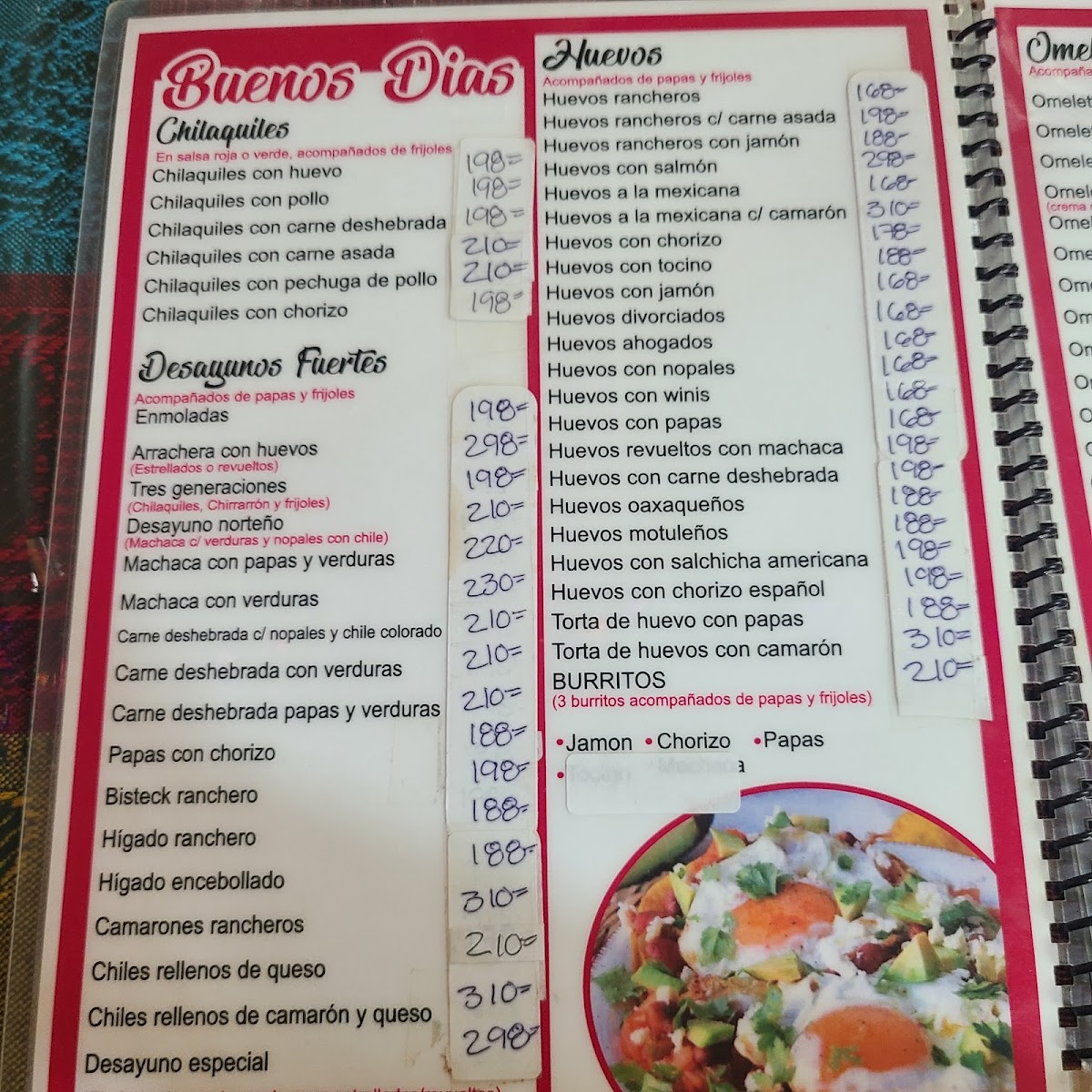 Rosy's Restaurant Menu Photo 5