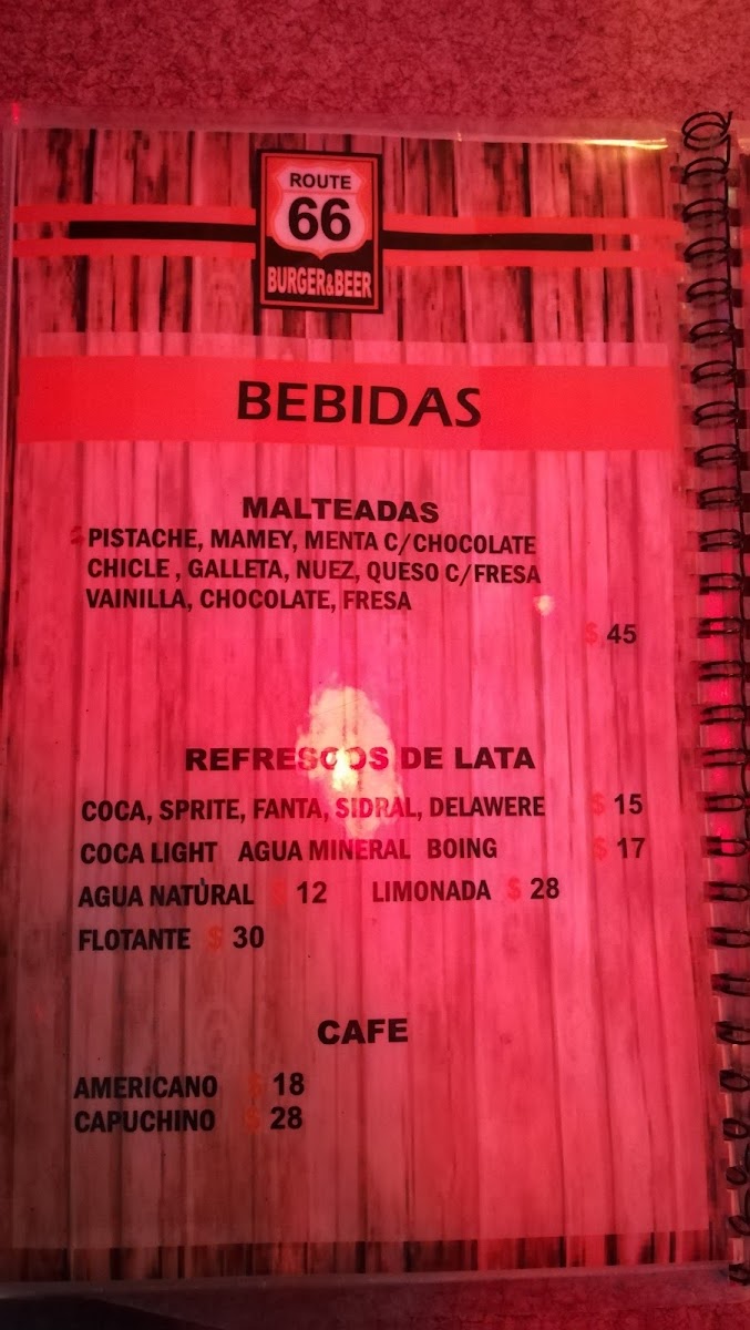 Route 66 Burger&beer Menu Photo 6