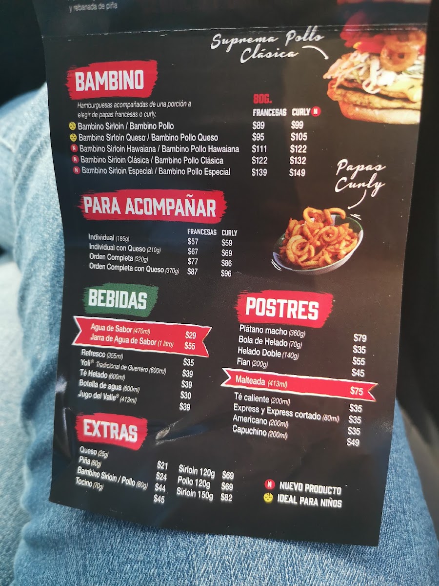 Ruben's Hamburgers Teopanzolco Cuernavaca Menu Photo 5
