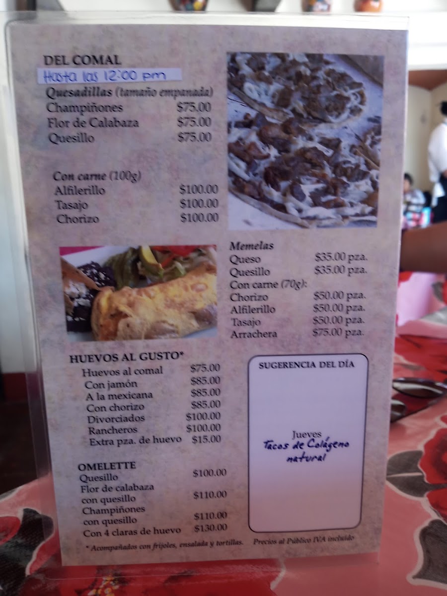 Sabor Antiguo Menu Photo 3
