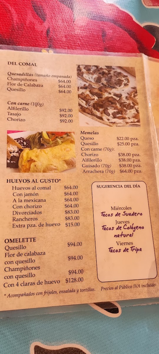 Sabor Antiguo Menu Photo 7