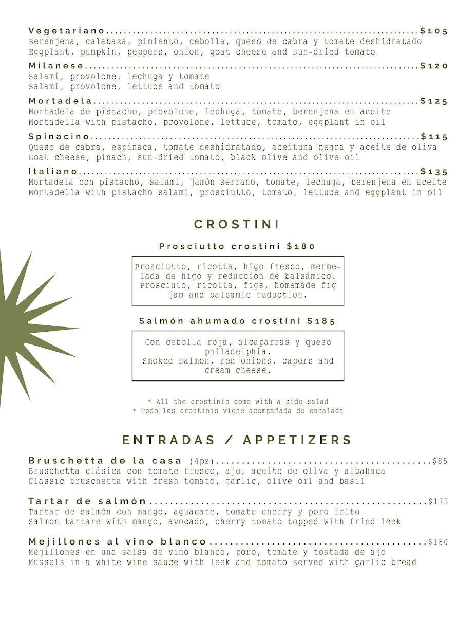 Sabrina - Tradizioni Italiane Menu Photo 10