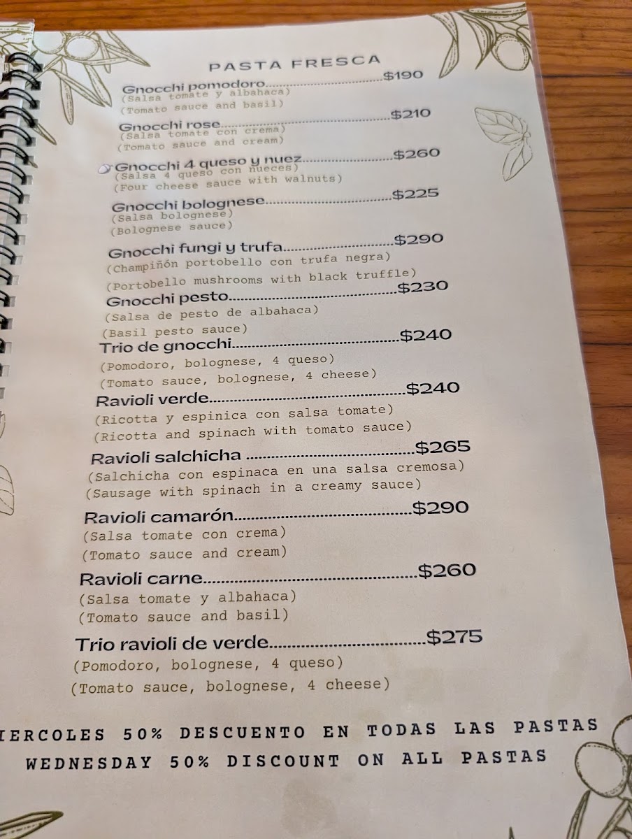 Sabrina - Tradizioni Italiane Menu Photo 3