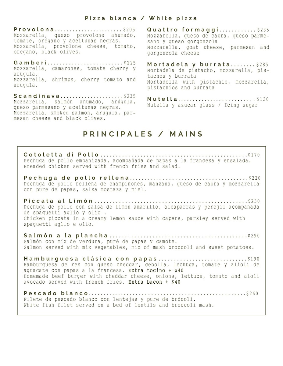 Sabrina - Tradizioni Italiane Menu Photo 5