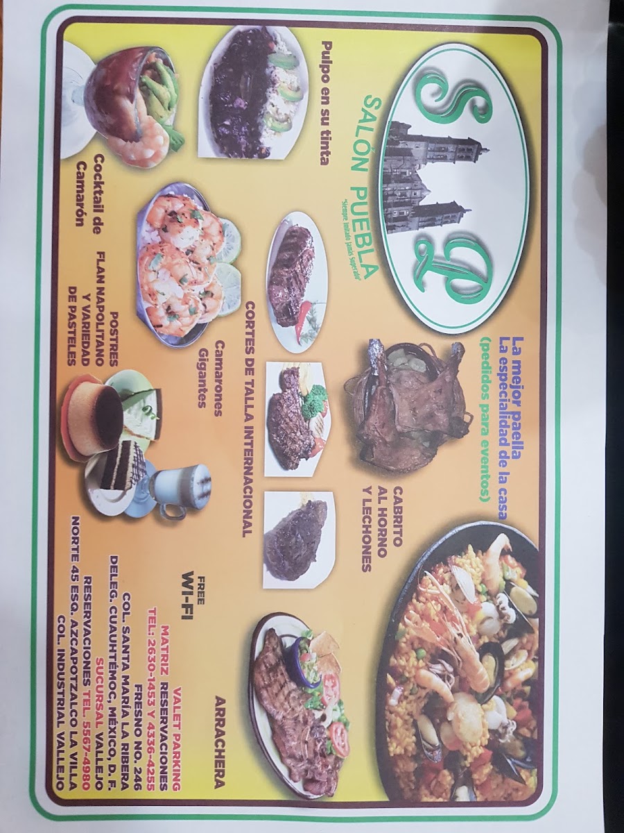 Salon Puebla Menu Photo 5