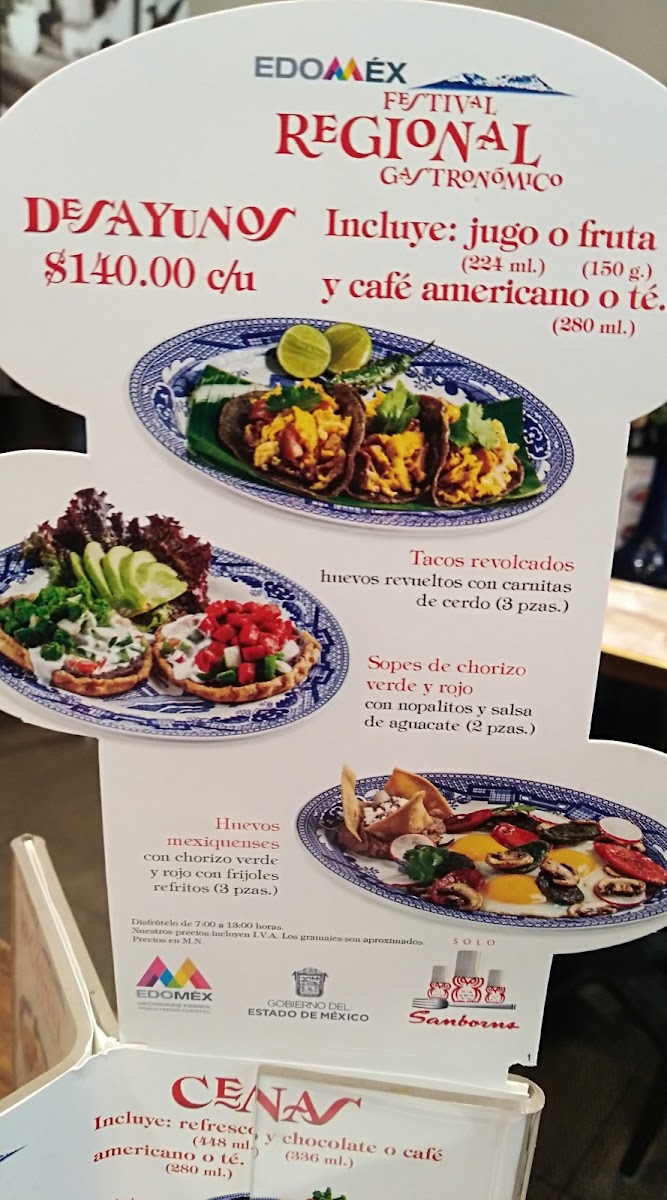 Sanborns Menu Photo 5
