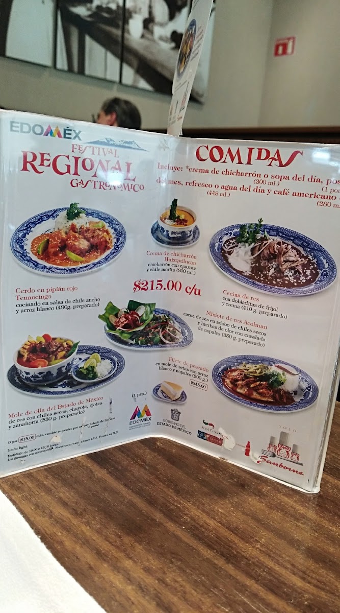 Sanborns Menu Photo 8