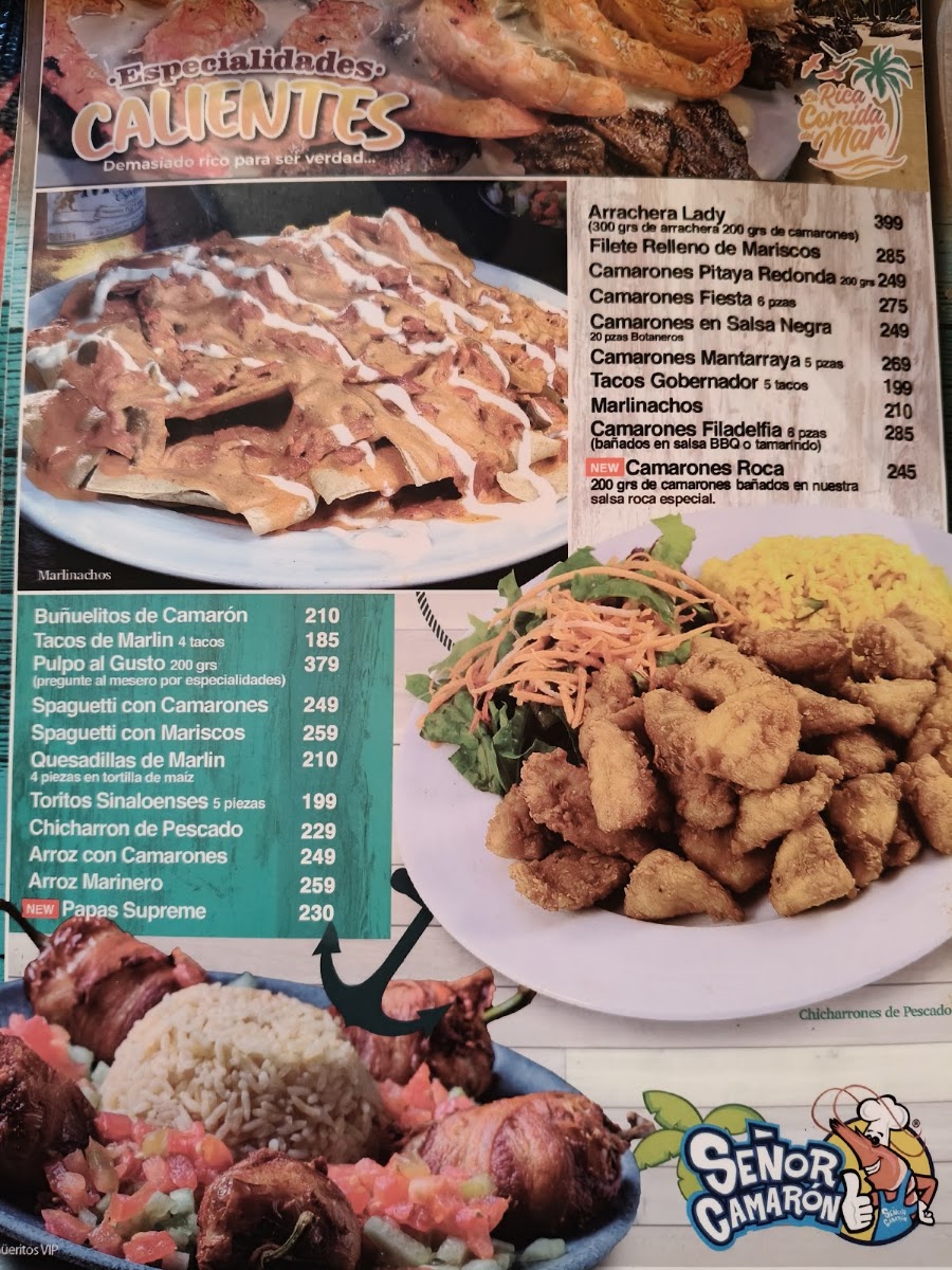 Senor Camaron Menu Photo 2