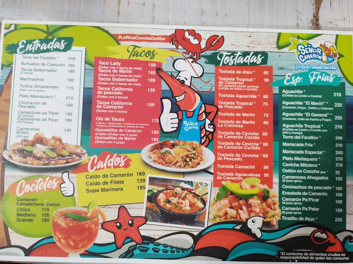 Senor Camaron Menu Photo 9