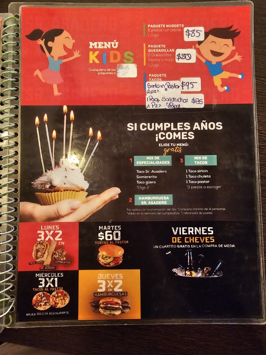 Señor Asadero Menu Photo 2