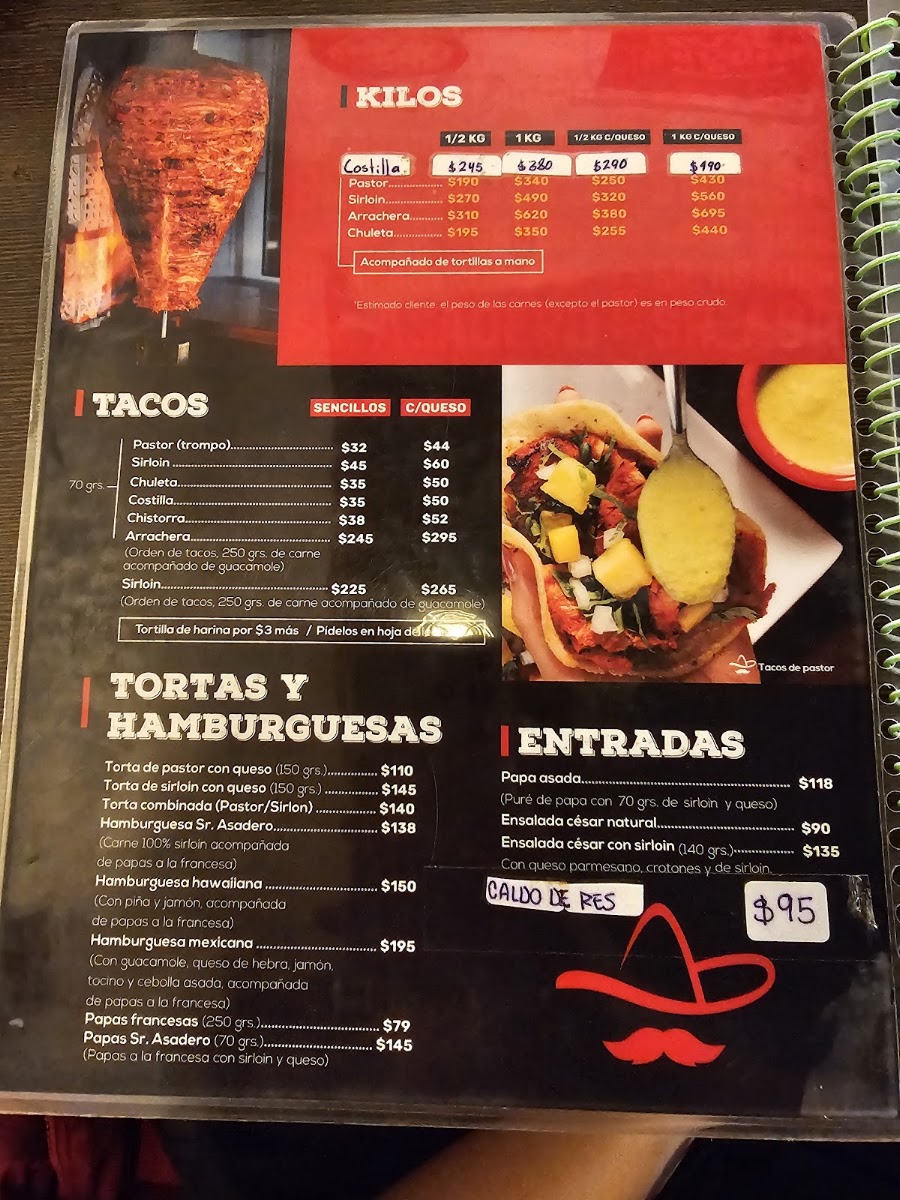 Señor Asadero Menu Photo 3