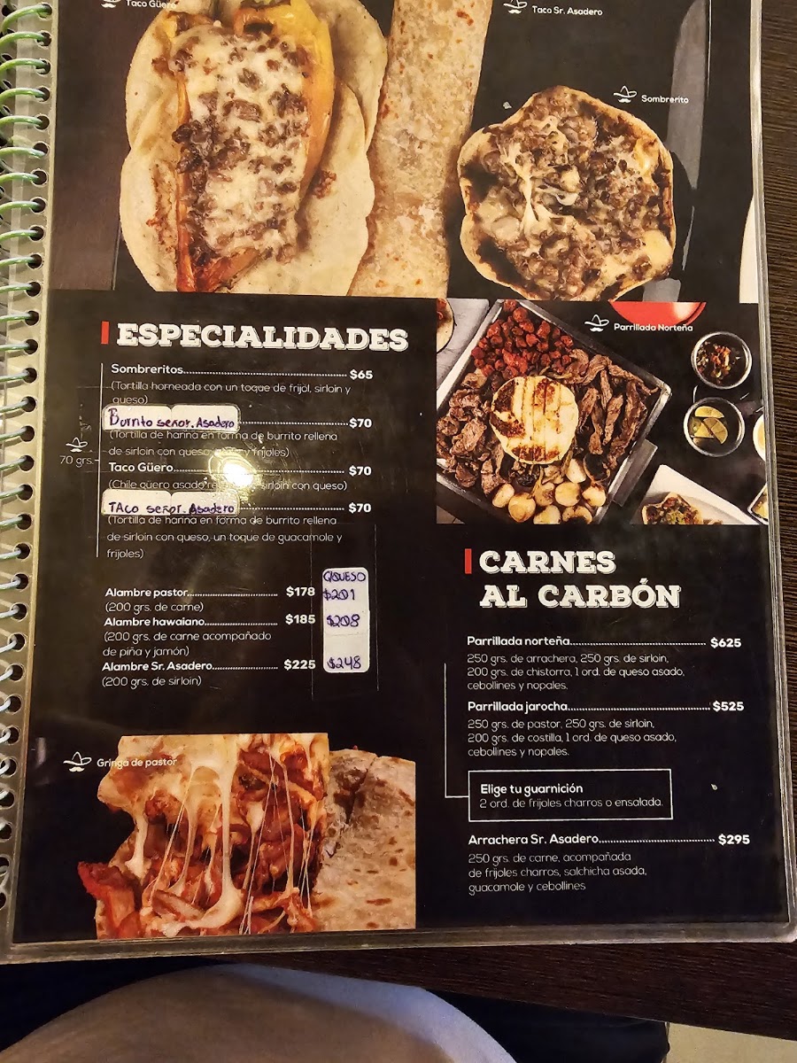 Señor Asadero Menu Photo 4