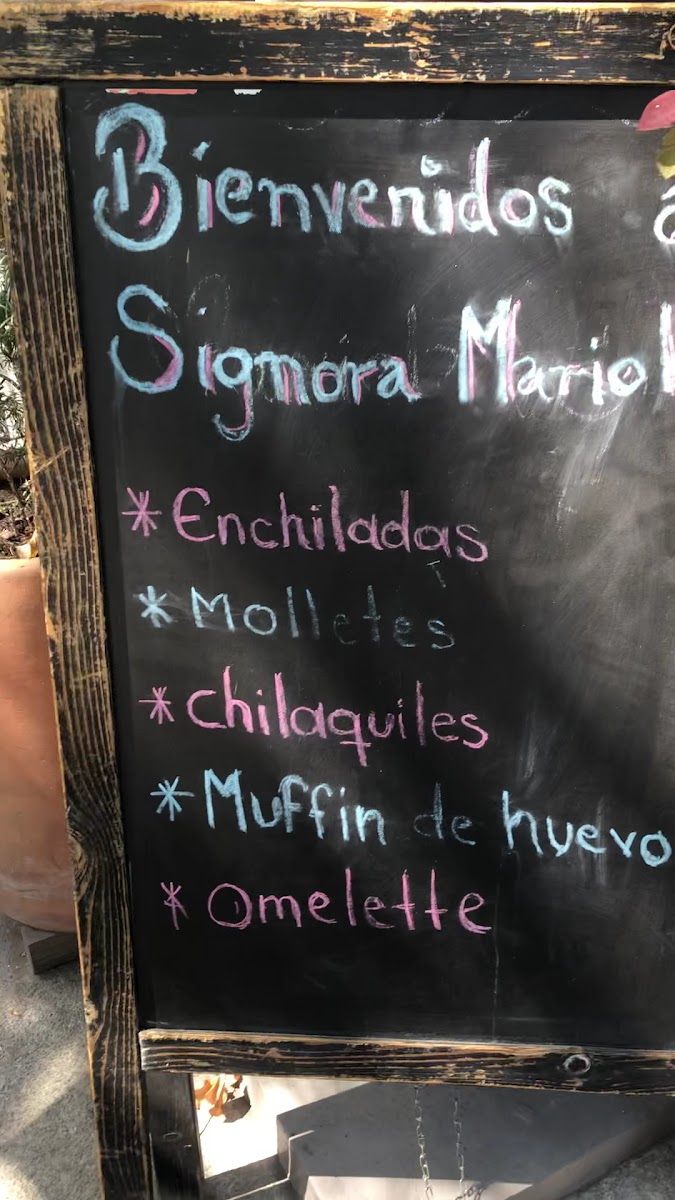 Signora Mariola Menu Photo 6
