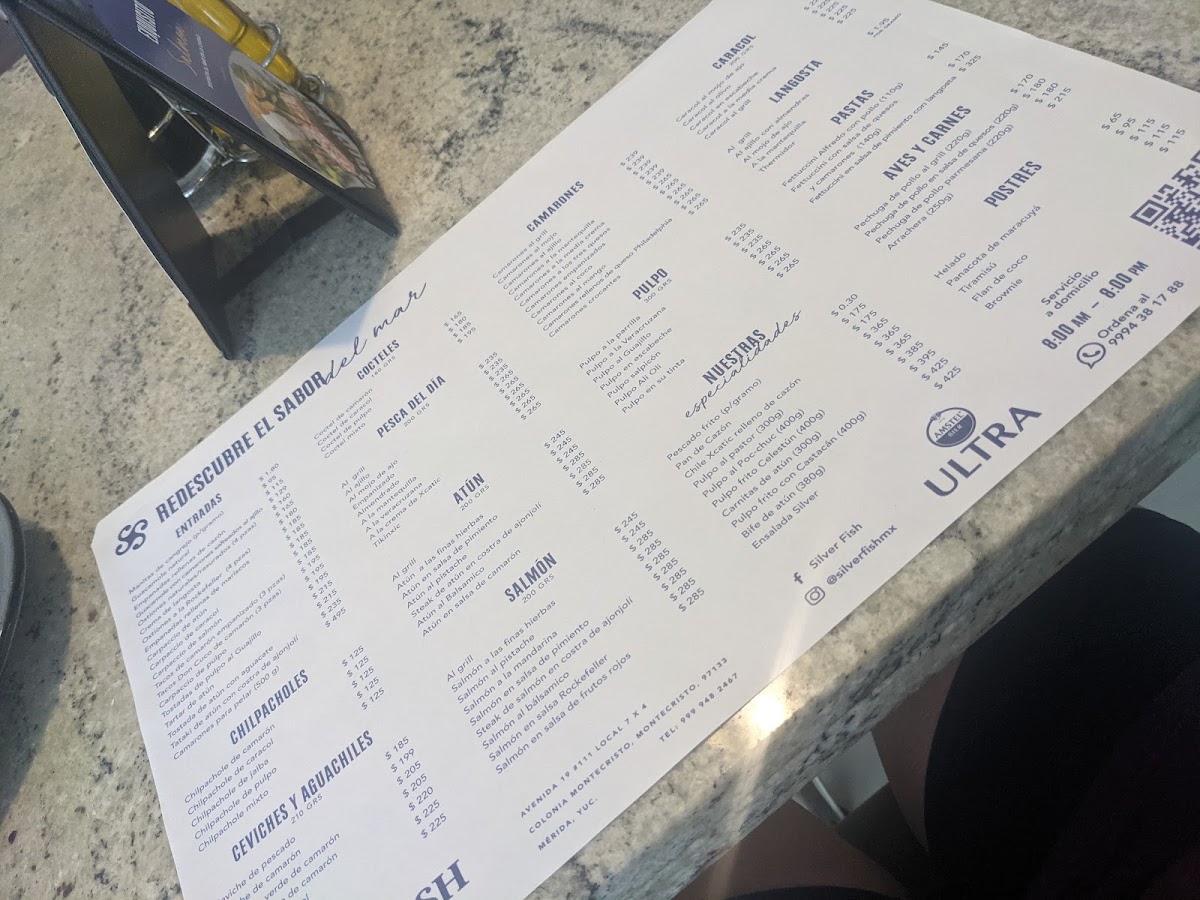 SILVER FISH seafood & grill Menu Photo 9