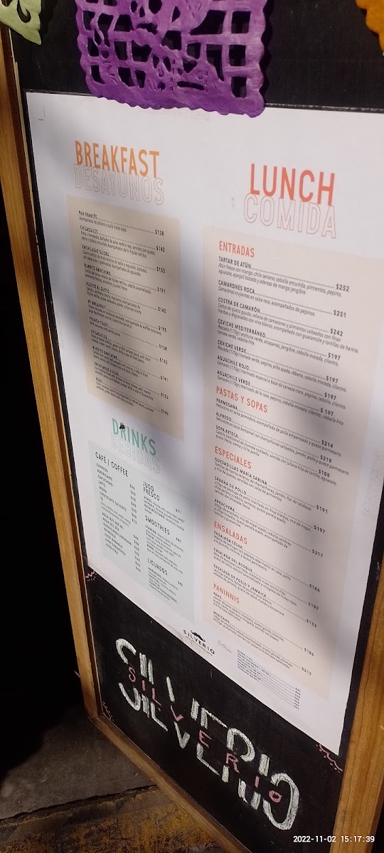 Silverio Menu Photo 10