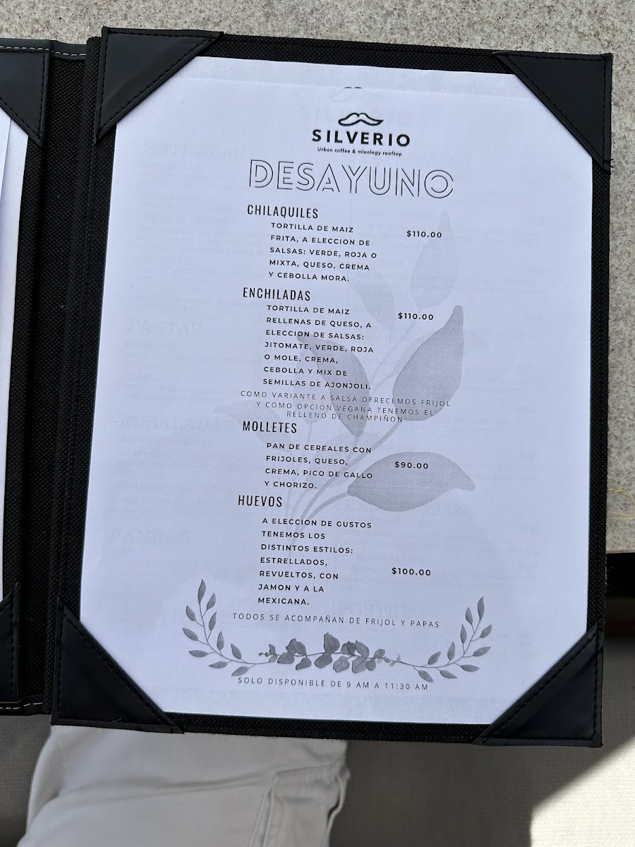 Silverio Menu Photo 3
