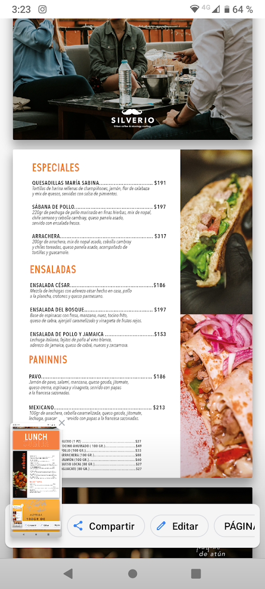 Silverio Menu Photo 5