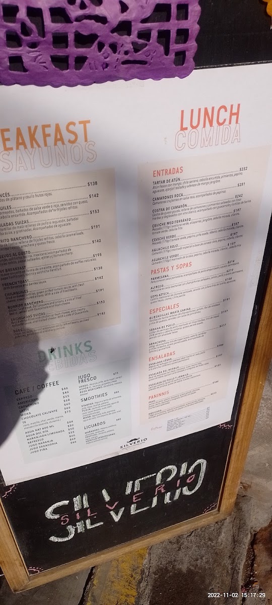 Silverio Menu Photo 9