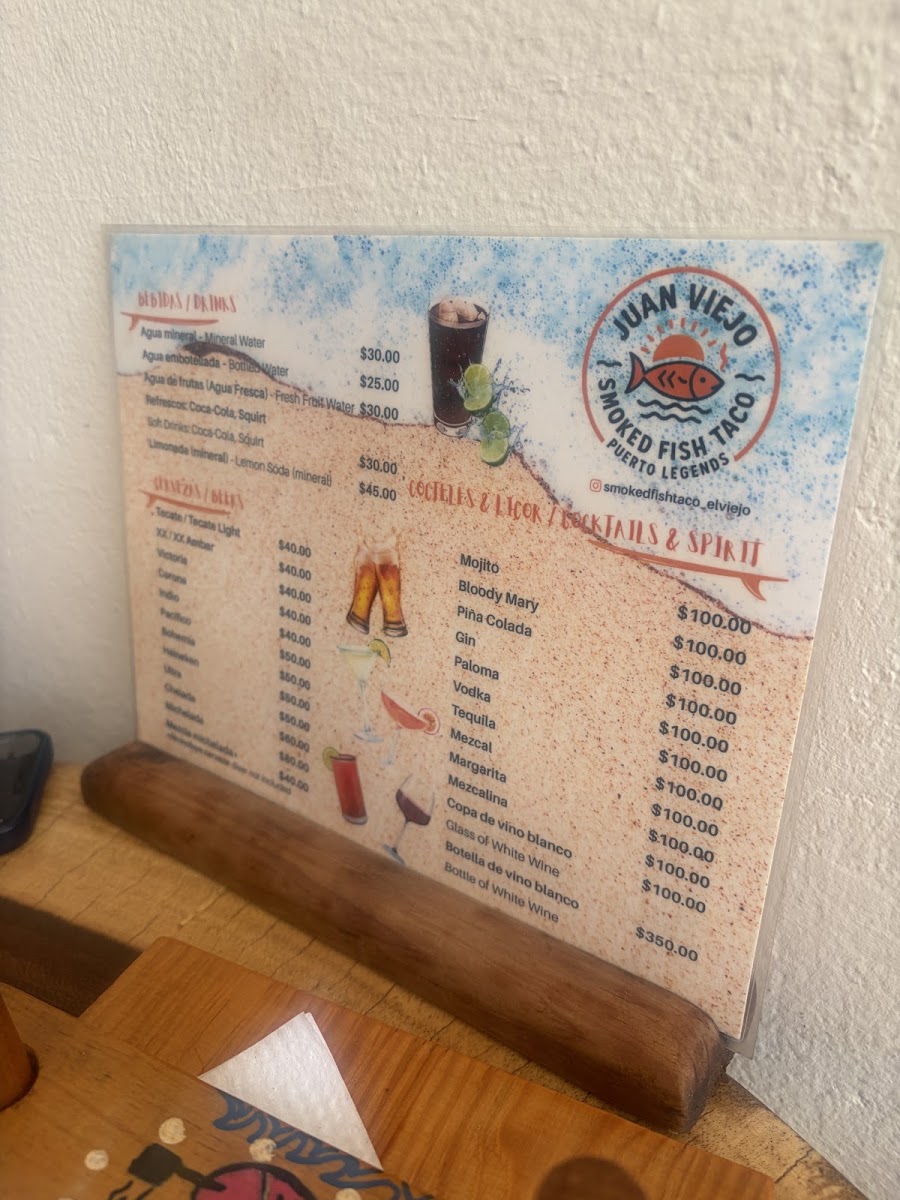 Smoked Fish Tacos El Viejo Menu Photo 2