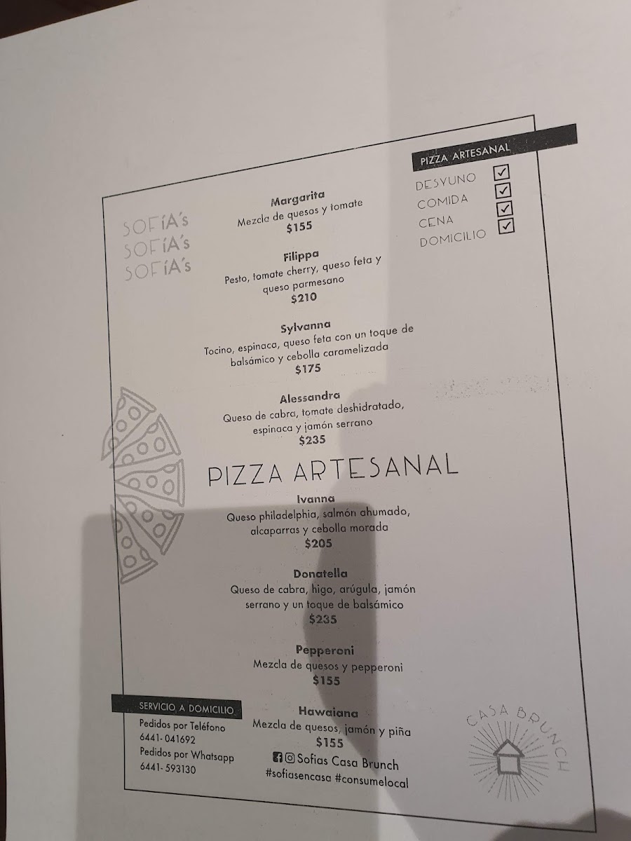 Sofia's Casa Brunch Menu Photo 10