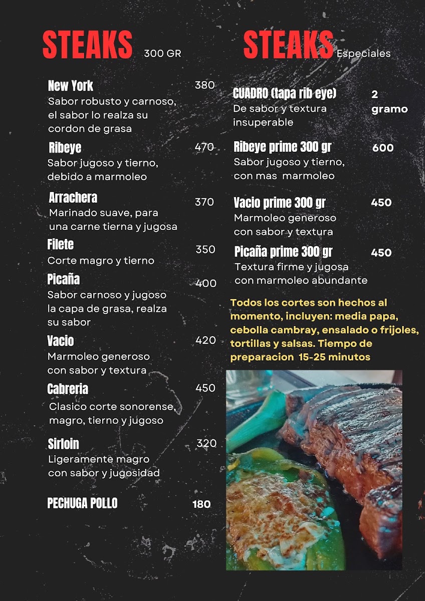 Sonoras Carbon Y Sal Menu Photo 3