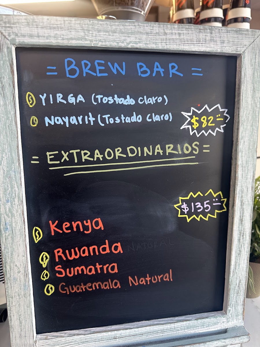 Sospeso Coffee & Roasting House Menu Photo 6
