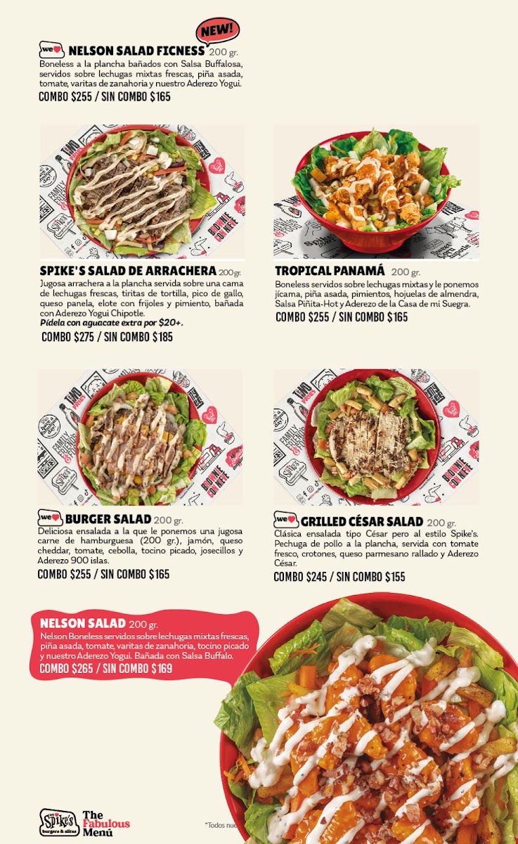 Spikes Linda Vista Menu Photo 2