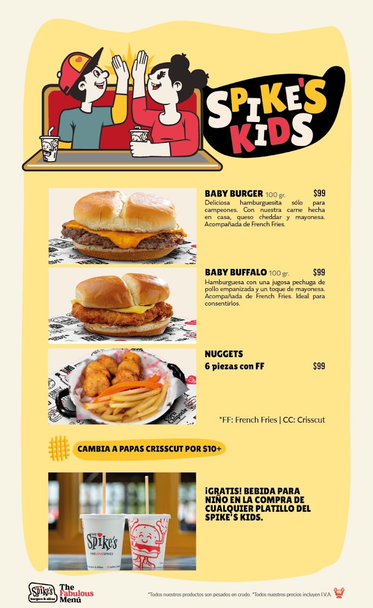 Spikes Linda Vista Menu Photo 5