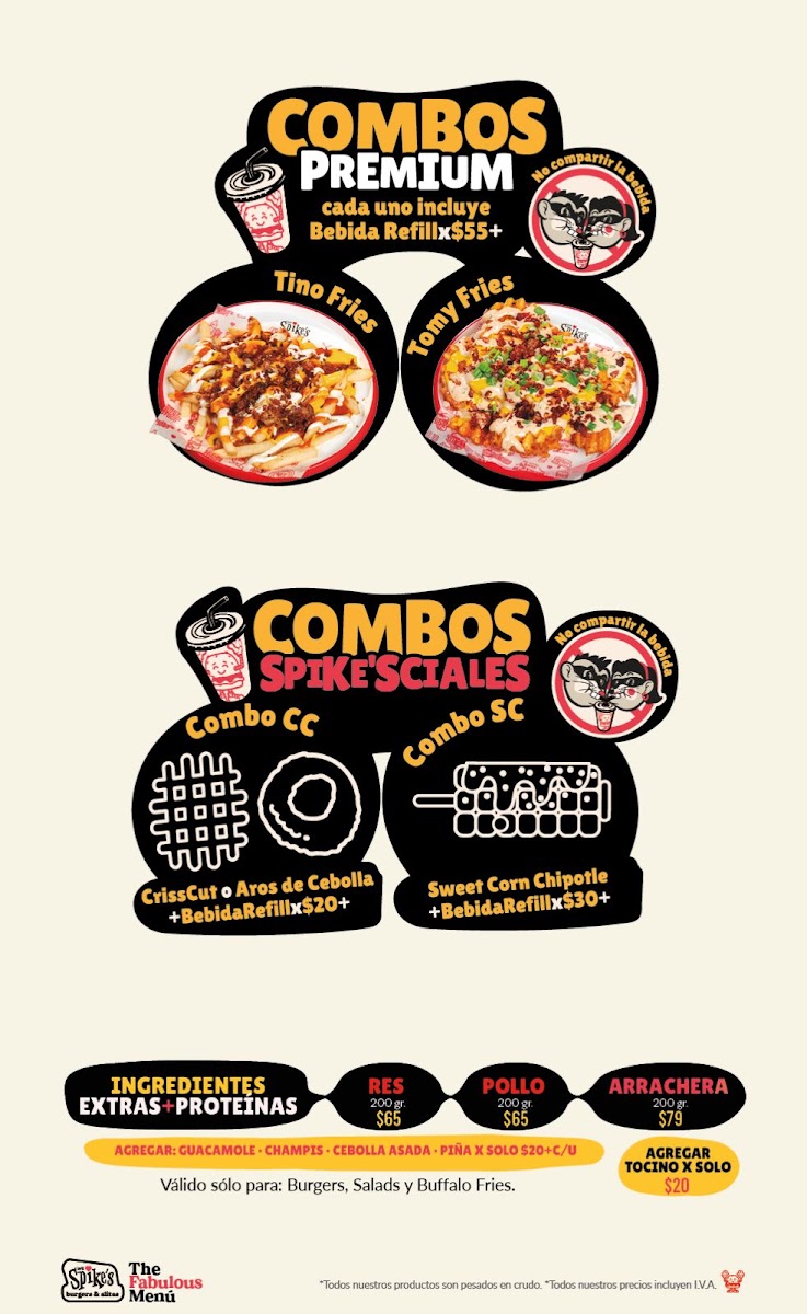 Spikes Linda Vista Menu Photo 8