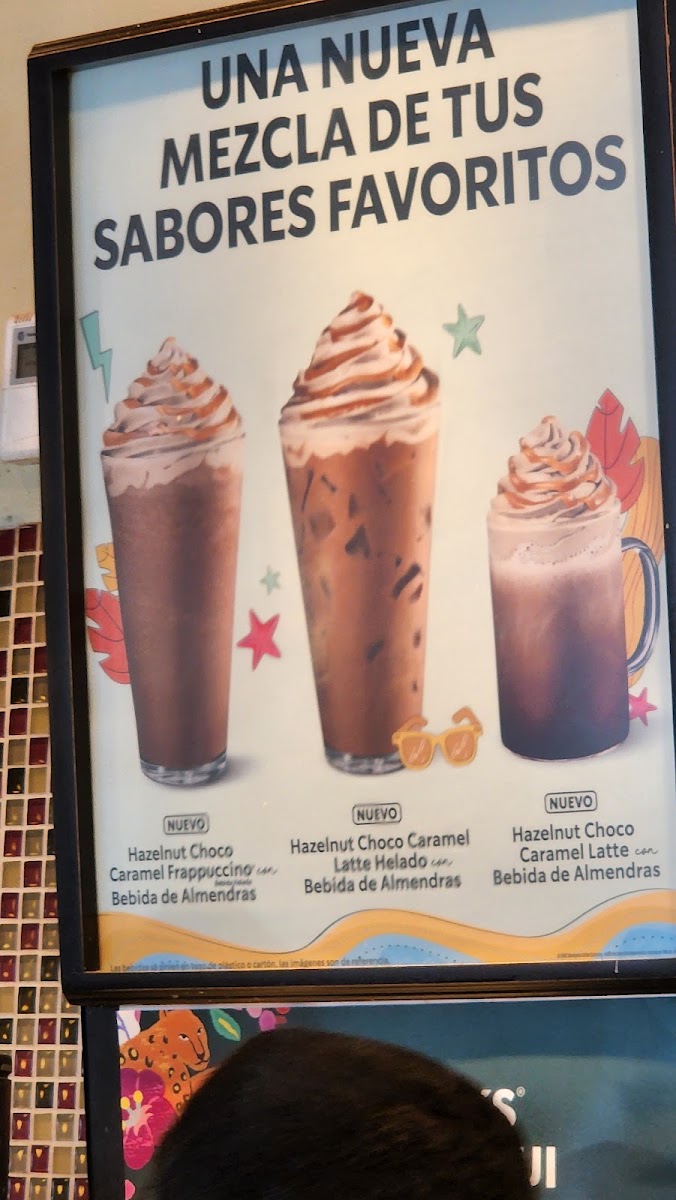 Starbucks Asuncion Menu