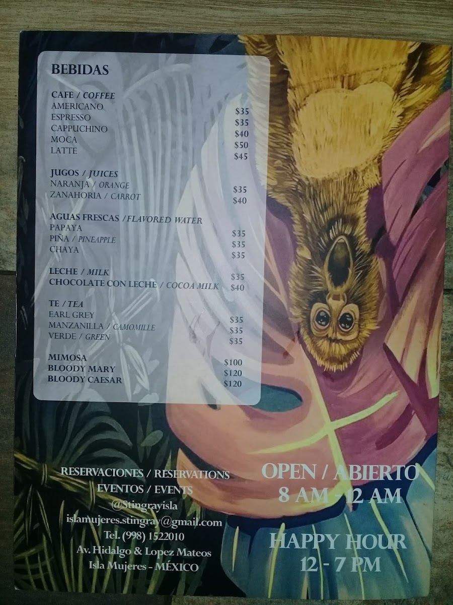 Stingray Grill Menu Photo 10