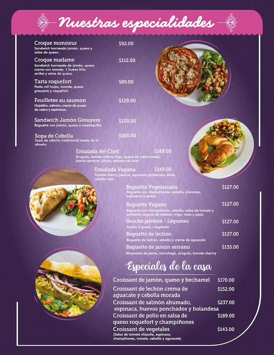 Sucre / Sale Cafe Menu Photo 2