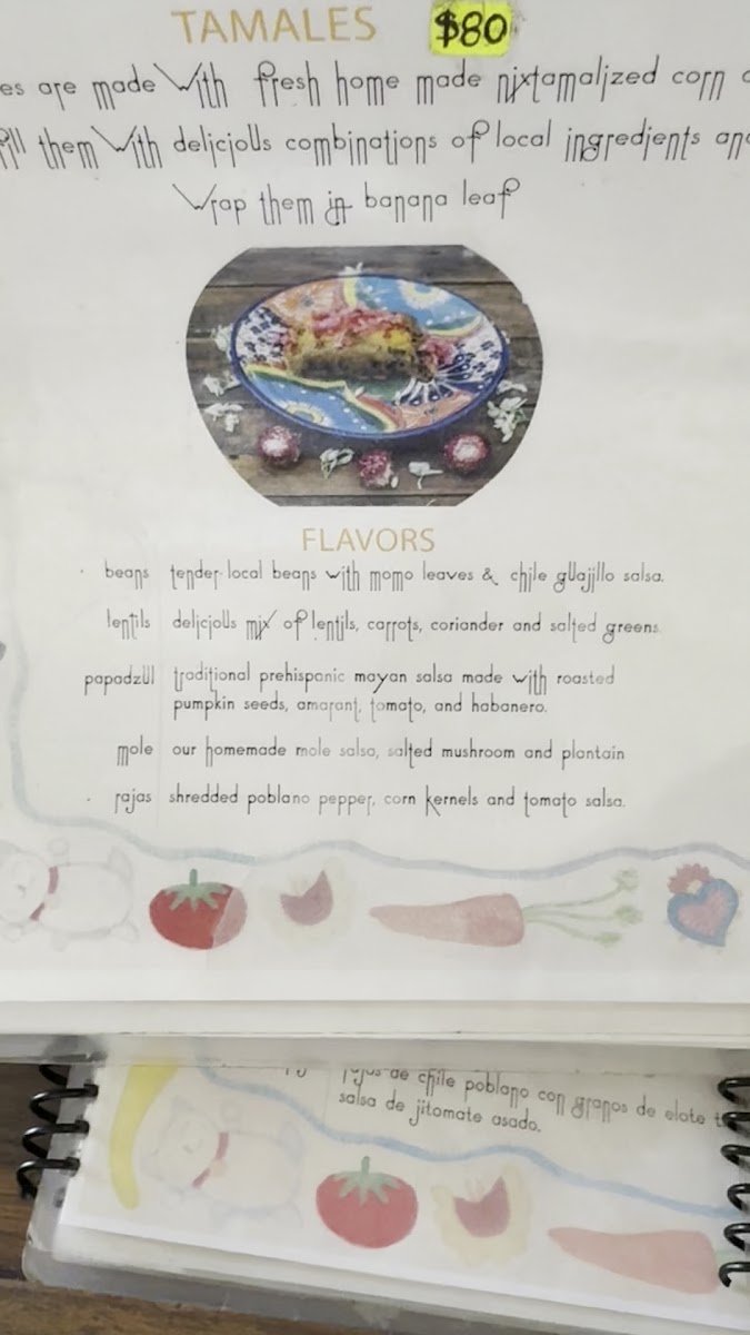 Suculenta Tamaleria Menu Photo 2