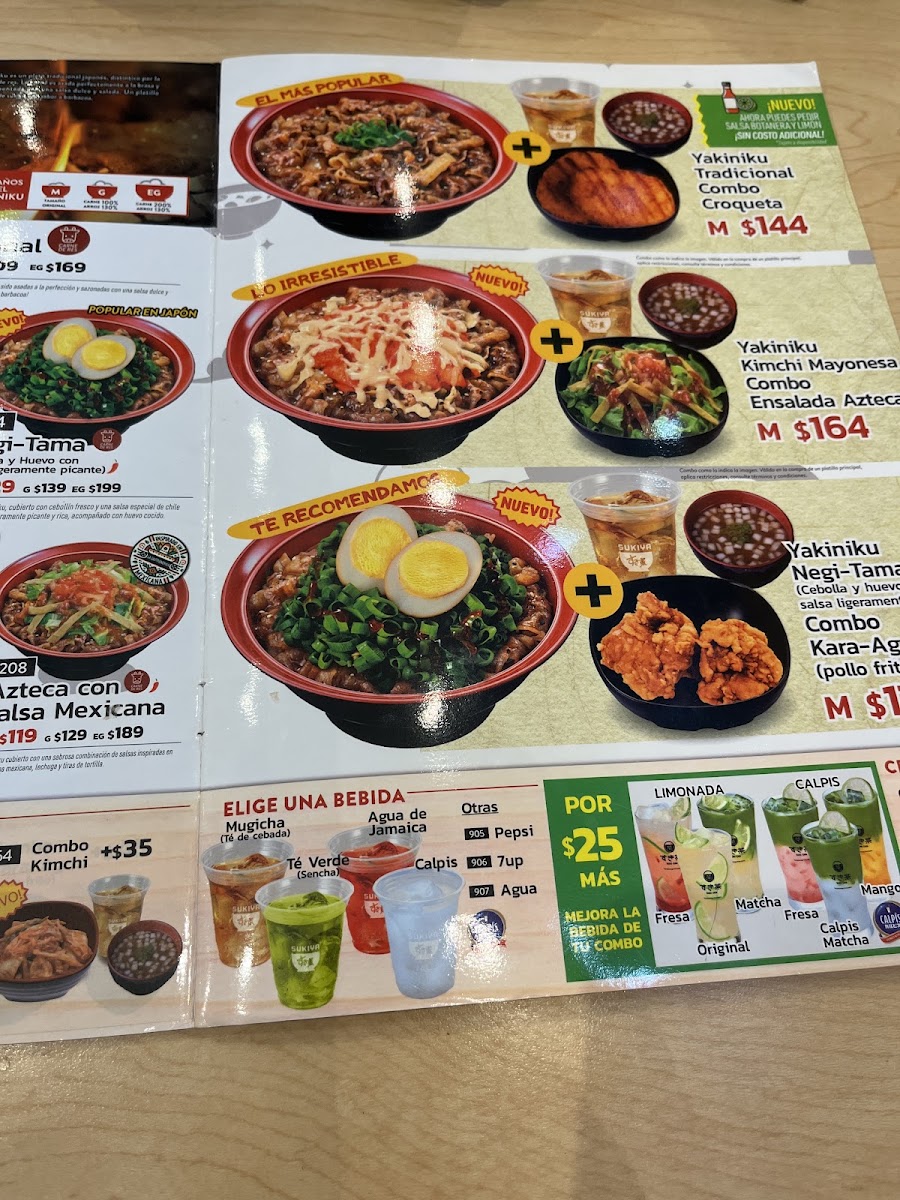 Sukiya El Rosario, Plaza Town Center Menu Photo 3