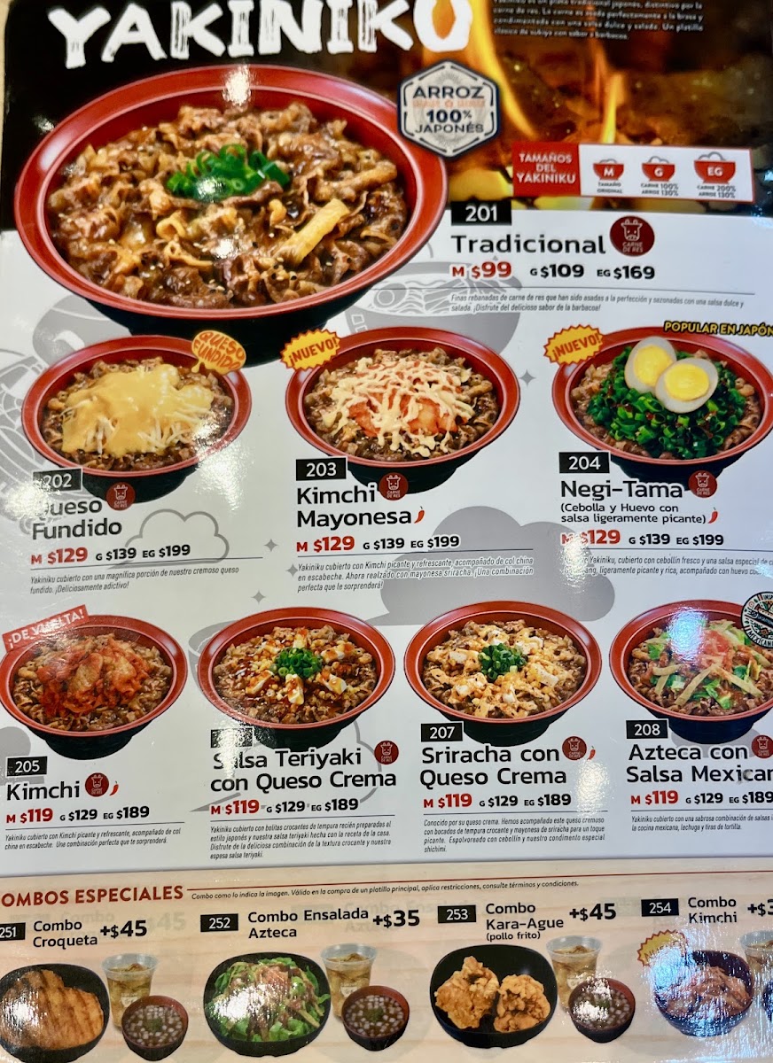 Sukiya El Rosario, Plaza Town Center Menu Photo 7