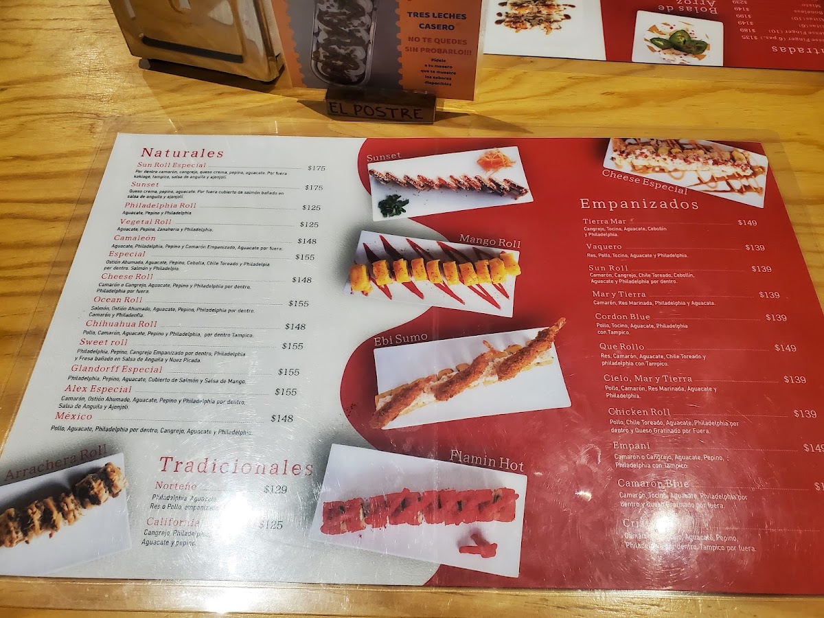 Sun Roll Sushi Menu Photo 2
