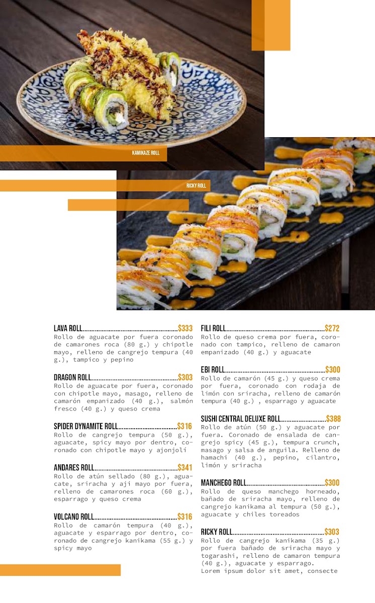 Sushi Central Nid Puerto Cancun Menu Photo 3