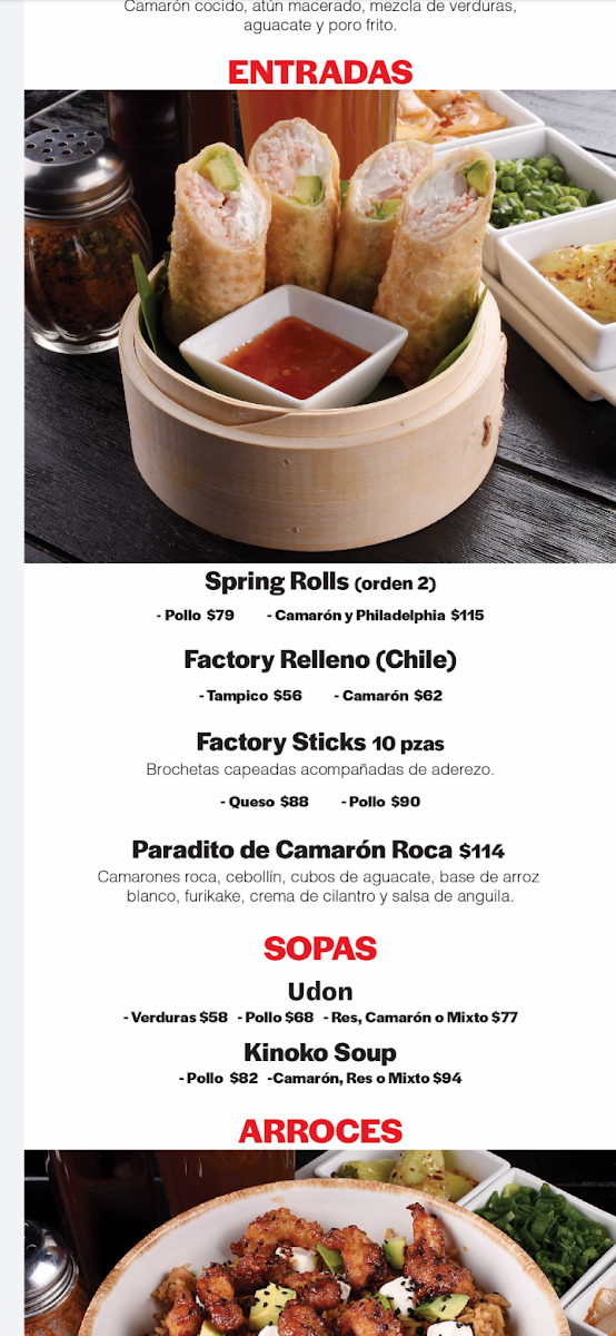 Sushi Factory Menu Photo 10