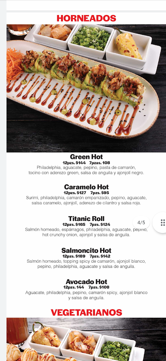 Sushi Factory Menu Photo 2