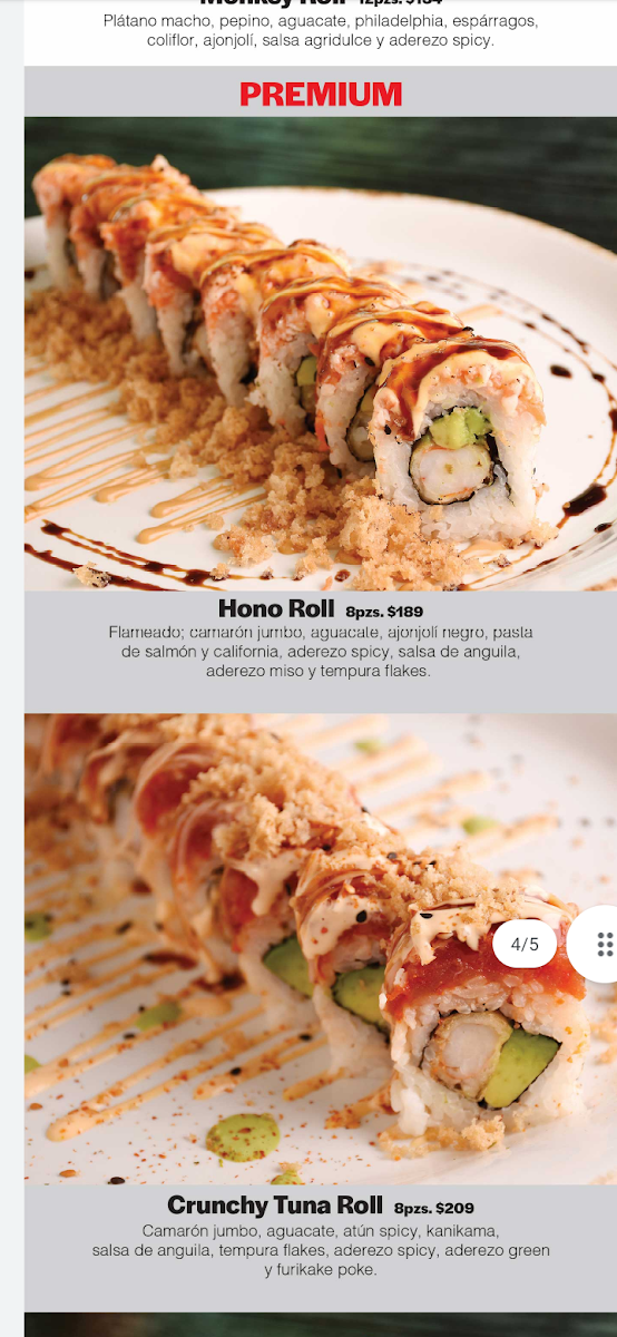 Sushi Factory Menu Photo 4