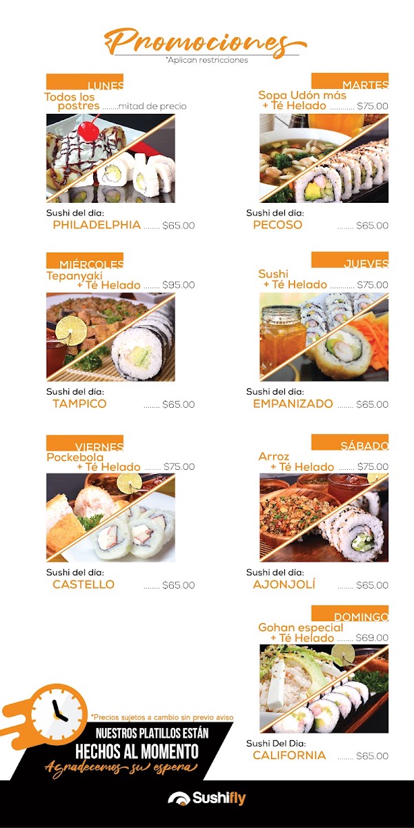 Sushi Fly Menu Photo 9
