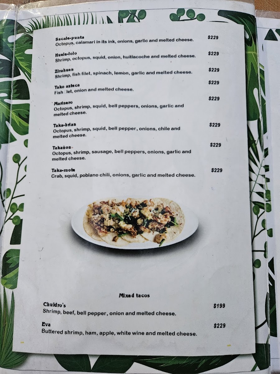 Taco Menu Photo 4