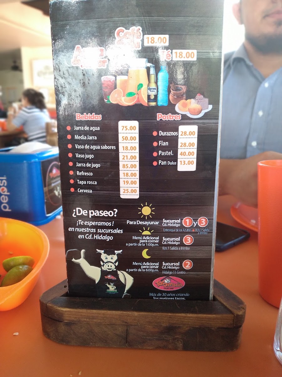 Tacomarin Sucursal 3 Menu Photo 2