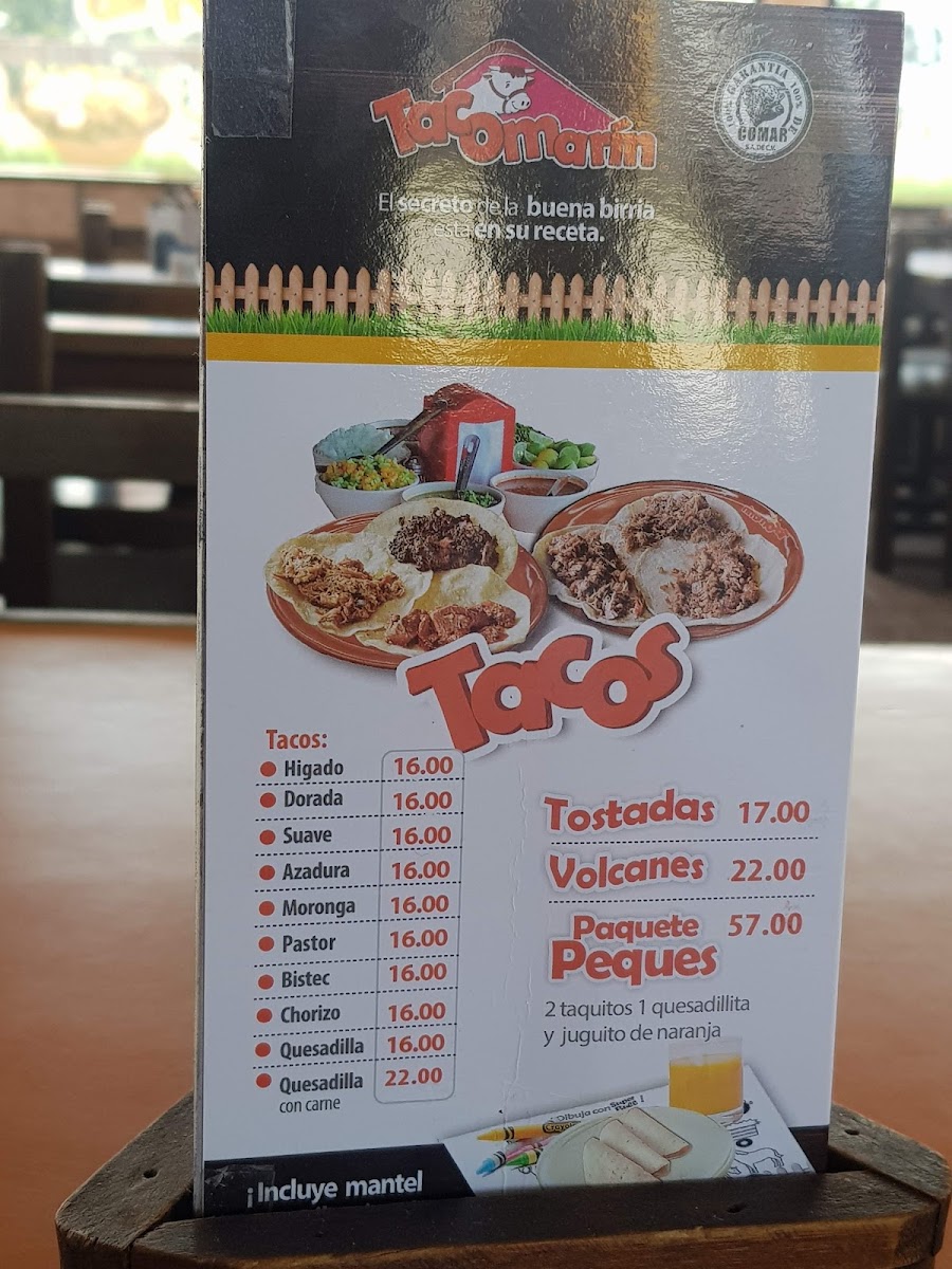 Tacomarin Sucursal 3 Menu Photo 8